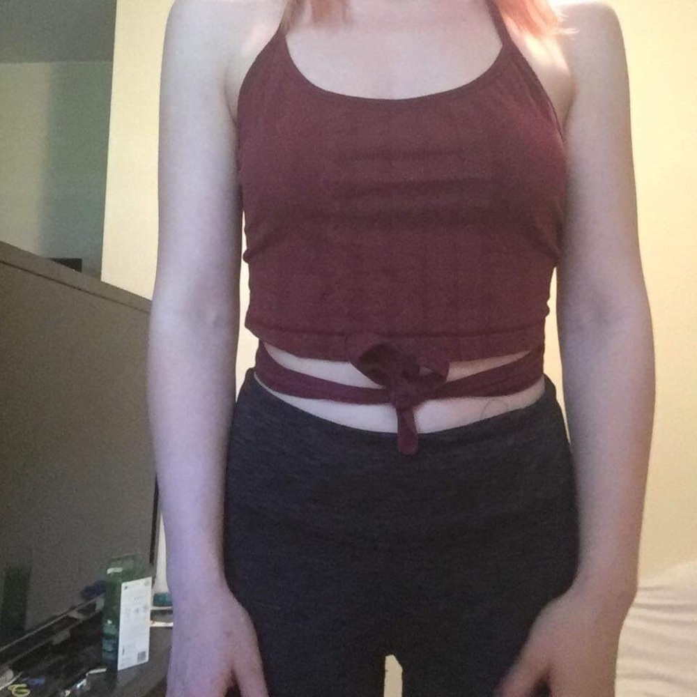 Patterned crop top
